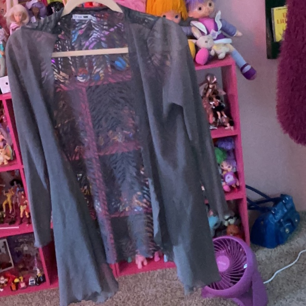 Gray Women's Cardigan